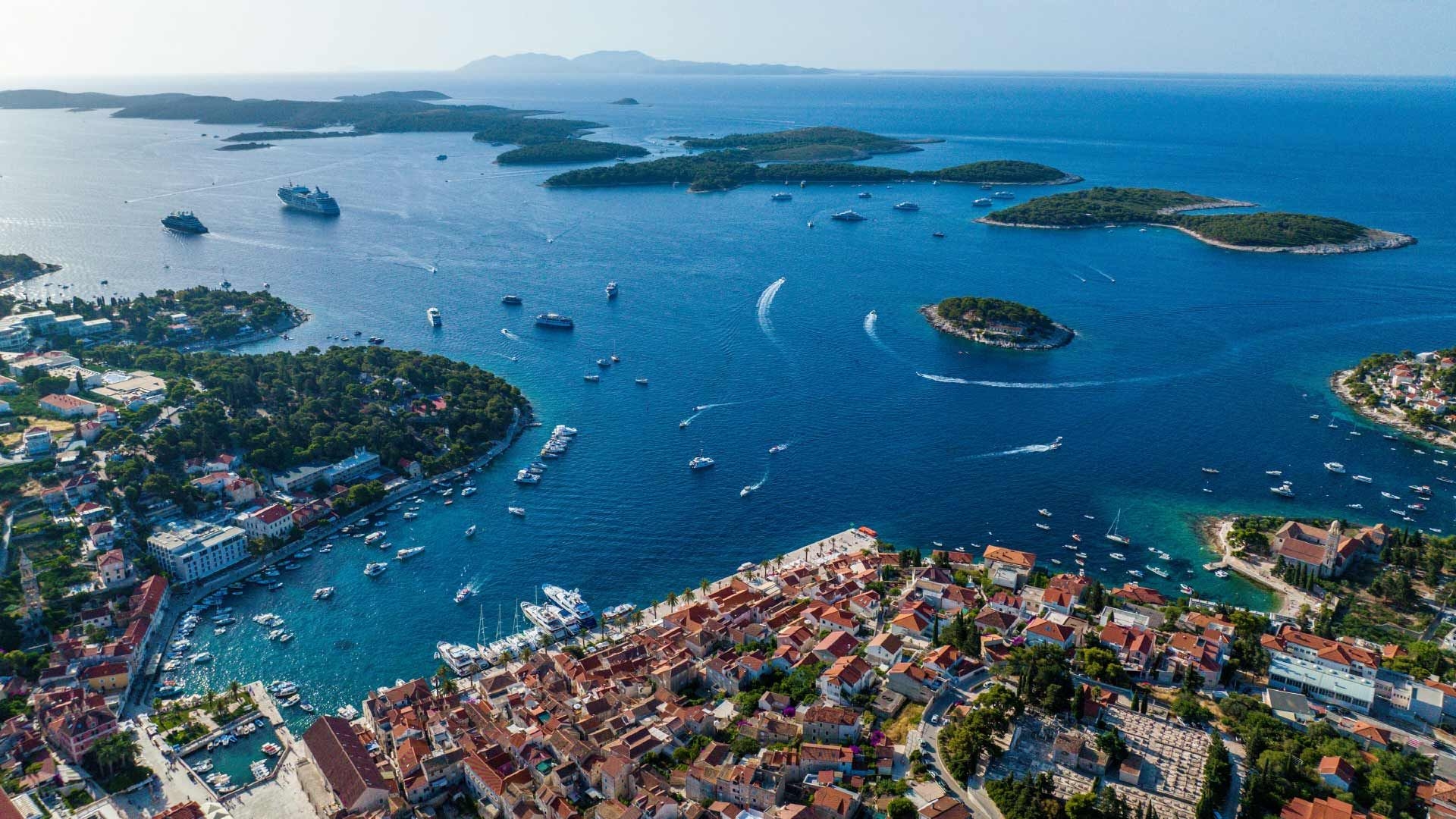 Hvar Old Town in Croatia