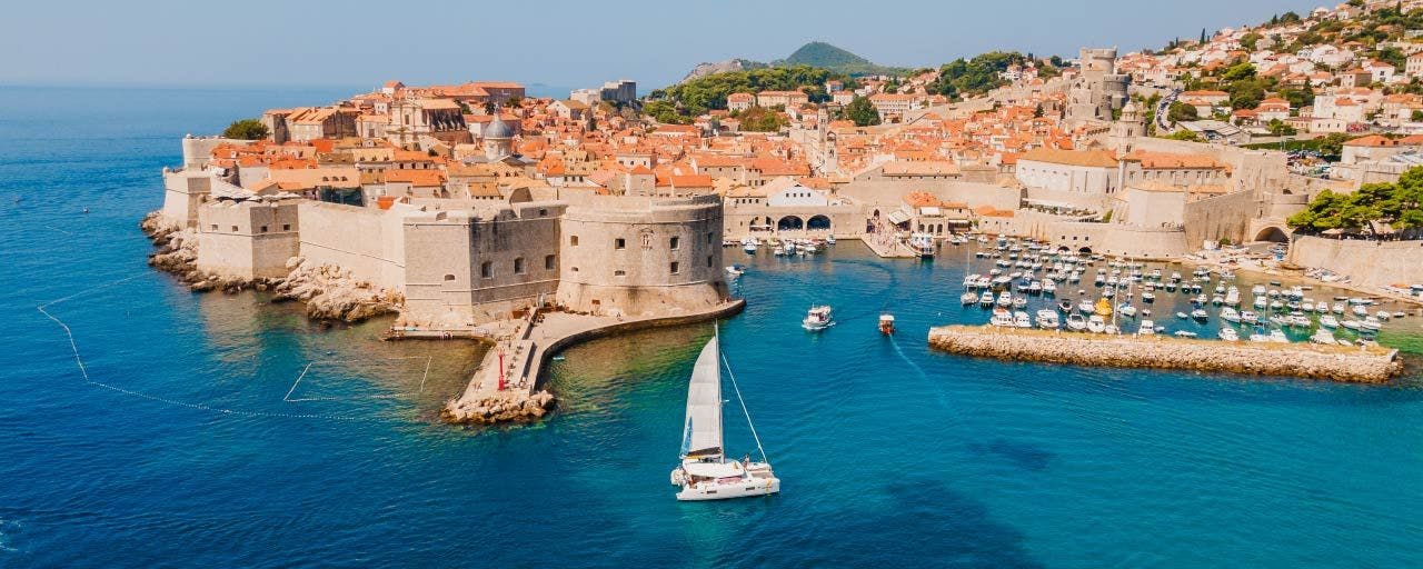 Dubrovnik Old Town in Croatia